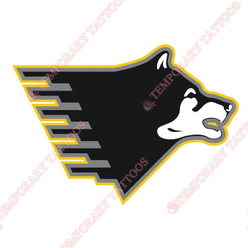 Michigan Tech Huskies Customize Temporary Tattoos Stickers NO.5064